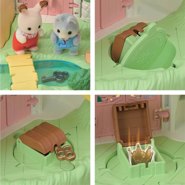 Produktbild: Sylvanian Families 5761 - Secret Forest Falls, Abenteuerspielplatz Wasserfall, Spielset