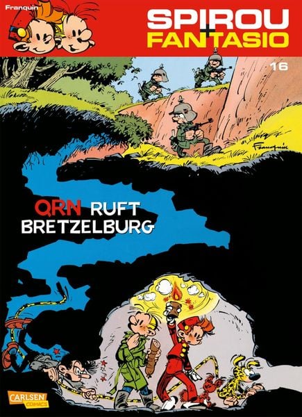 Produktbild: Spirou und Fantasio 16: QRN ruft Bretzelburg