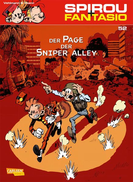 Produktbild: Spirou und Fantasio 52: Der Page der Sniper Alley