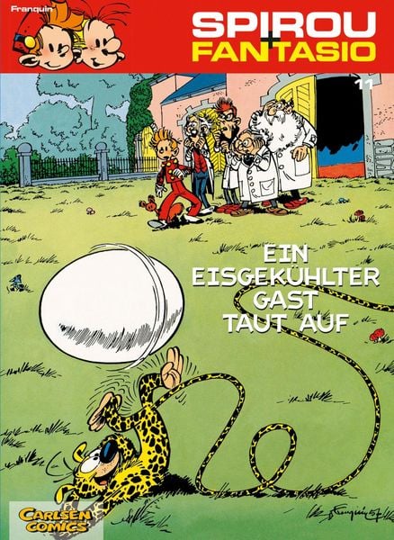 Produktbild: Spirou und Fantasio 11: Ein eisgek&uuml;hlter Gast taut auf