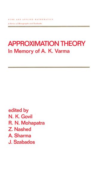 Produktbild: Approximation Theory