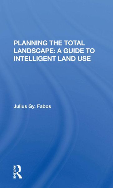 Produktbild: Planning The Total Landscape