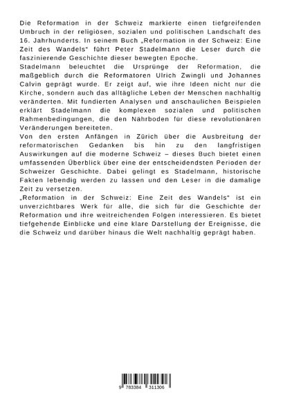 Produktbild: Reformation in der Schweiz