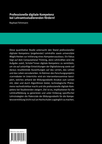 Produktbild: Professionelle digitale Kompetenz bei Lehramtsstudierenden f&ouml;rdern!