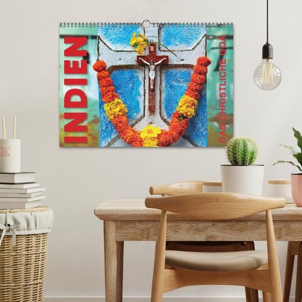 Produktbild: Indien - Das christliche Goa (Wandkalender 2026 DIN A3 quer), CALVENDO Monatskalender