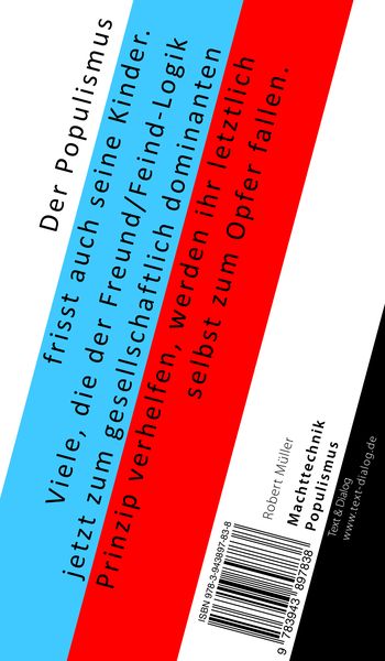 Produktbild: Machttechnik Populismus