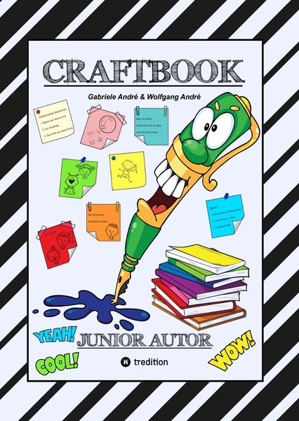 Produktbild: Craftbook - 150 Seiten Lernlekt&uuml;re - Spielerisch Geschichten Schreiben - Tipps & Tricks - 6 Lehrreiche Lektionen