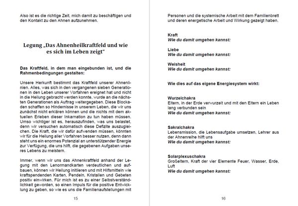 Produktbild: Lenormand Legesysteme f&uuml;r die Ahnenkraft und Jenseitskontakte