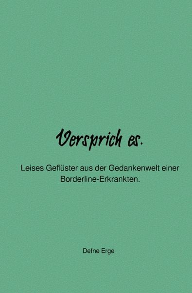 Produktbild: Versprich es.