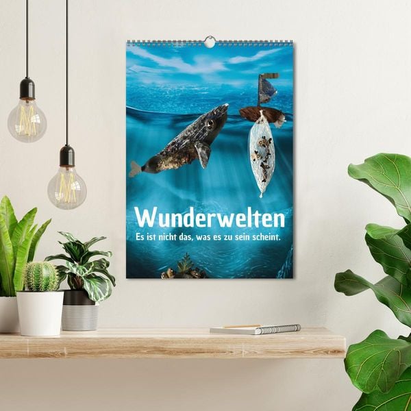 Produktbild: Wunderwelten - Es ist nicht das, was es zu sein scheint. (Wandkalender 2026 DIN A3 hoch), CALVENDO Monatskalender