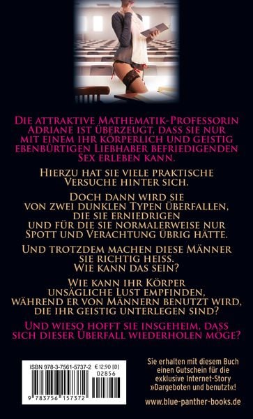 Produktbild: Die geile Lust der verdorbenen Professorin | Erotischer SM-Roman