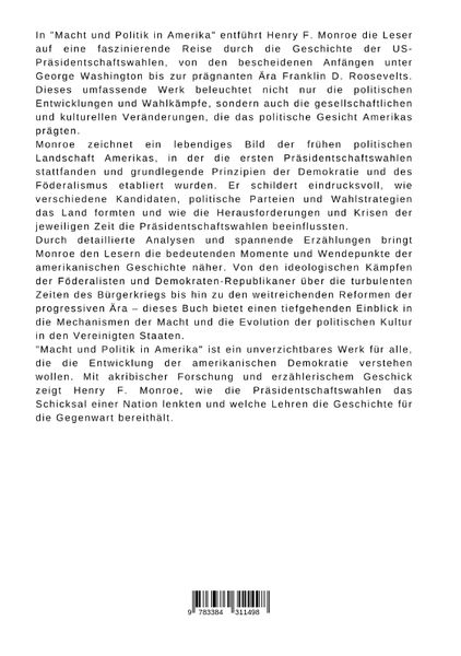 Produktbild: Macht und Politik in Amerika
