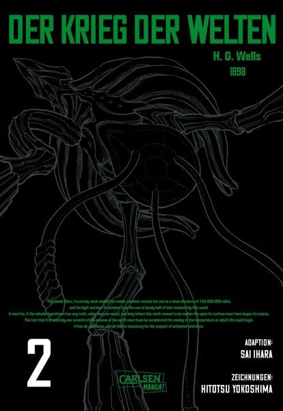 H.G. Wells - Der Krieg der Welten 2, Taschenbuch von H. G. Wells,Sai Ihara,Hitotsu Yokoshima, Carlsen, 978-3-551-77155-1