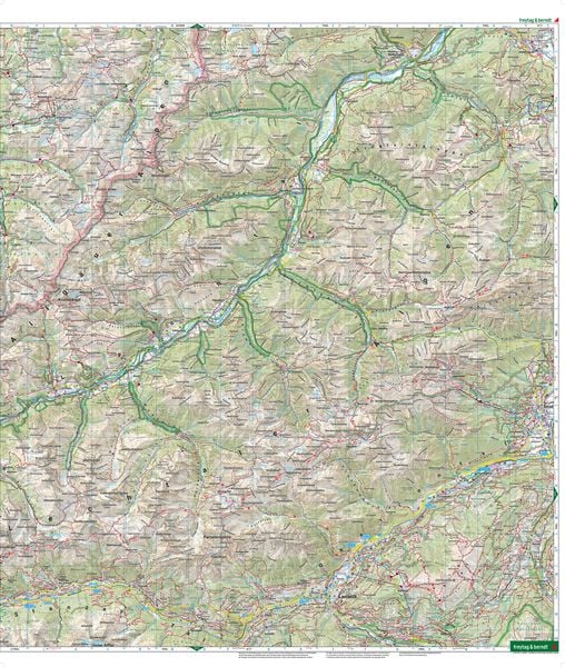 Produktbild: Freytag & berndt Wanderkarte WK 351 Lechtaler Alpen - Allg&auml;uer Alpen 1:50.000