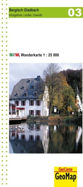 Produktbild: NRW Wanderkarte 03 Bergisch-Gladbach, K&ouml;nigsforst, Lindlar, Overath 1 : 25 000