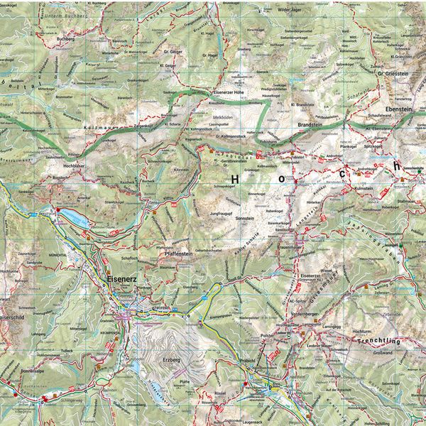 Produktbild: freytag & berndt Wanderkarte WK 0041 Hochschwab, Veitschalpe - Eisenerz - Bruck an der Mur 1:50.000