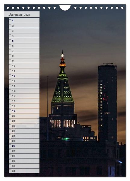 Produktbild: New York - Manhattan (Wandkalender 2025 DIN A4 hoch), CALVENDO Monatskalender