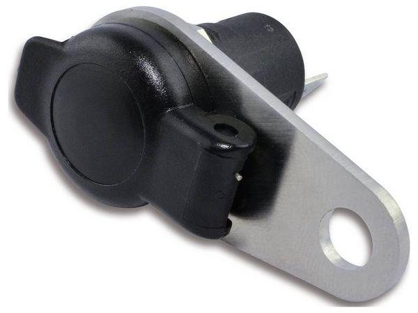 Produktbild: BAAS Edelstahlhalter f&uuml;r kleine DIN-Steckdosen 18mm SD50