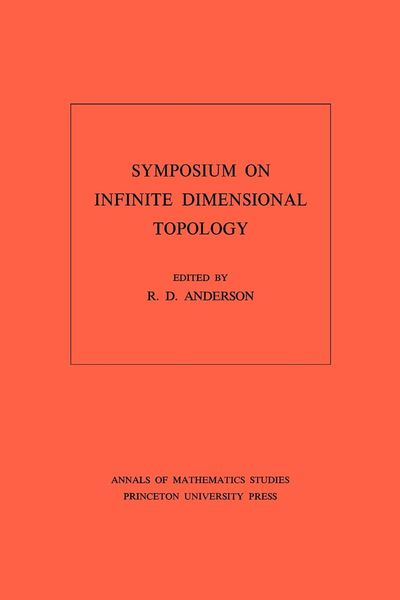 Produktbild: Symposium on Infinite Dimensional Topology