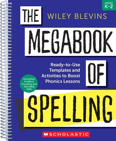 Produktbild: The Megabook of Spelling: Grades K-2: Ready-To-Use Templates and Activities to Boost Phonics Lessons