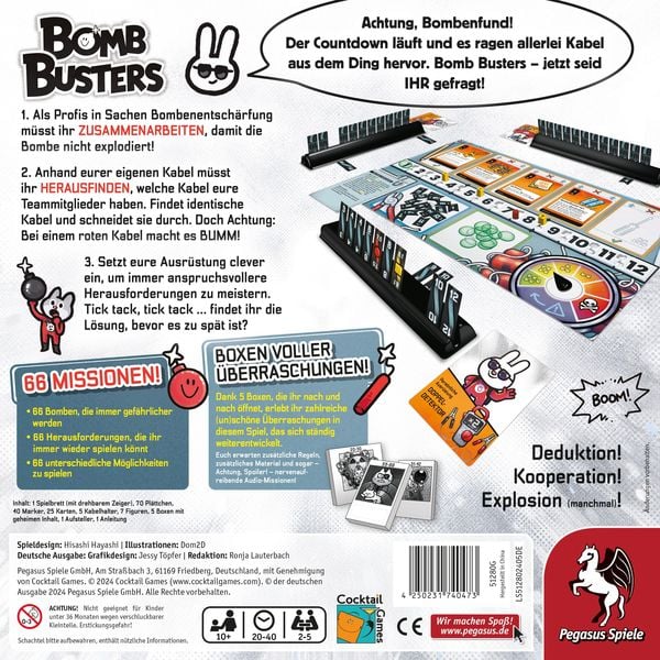 Produktbild: Pegasus - Bomb Busters