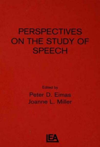 Produktbild: Perspectives on the Study of Speech