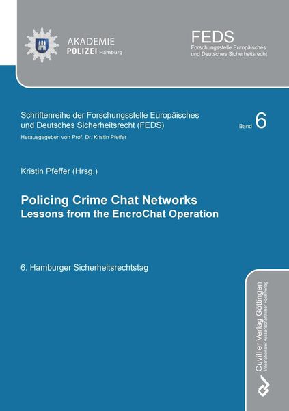 Produktbild: Policing Crime Chat Networks