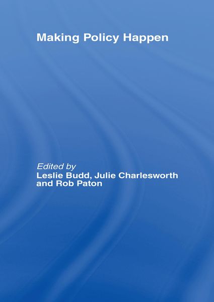 Produktbild: Making Policy Happen