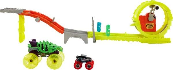 Hot Wheels Monster Trucks Power Verfolgungsjagd