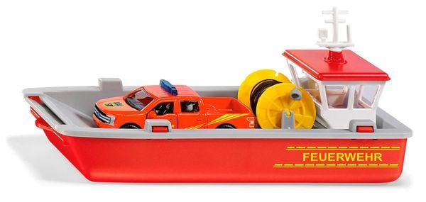 SIKU Super - Feuerwehr Arbeitsboot