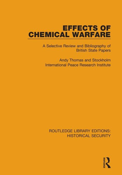 Produktbild: Effects of Chemical Warfare