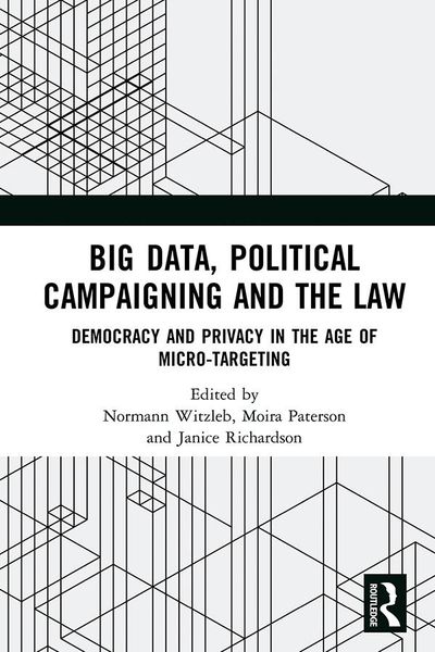 Produktbild: Big Data, Political Campaigning and the Law