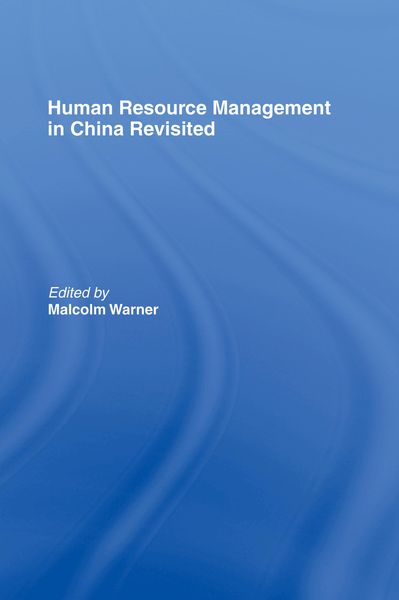 Produktbild: Human Resource Management in China Revisited