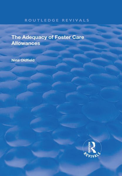 Produktbild: The Adequacy of Foster Care Allowances