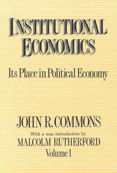 Produktbild: Institutional Economics