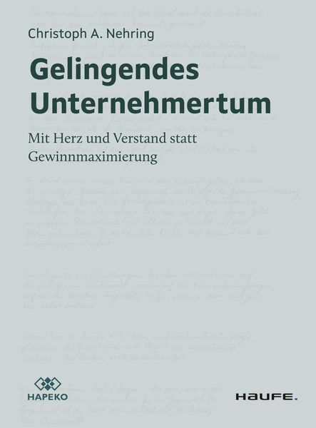 Produktbild: Gelingendes Unternehmertum