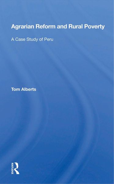 Produktbild: Agrarian Reform And Rural Poverty