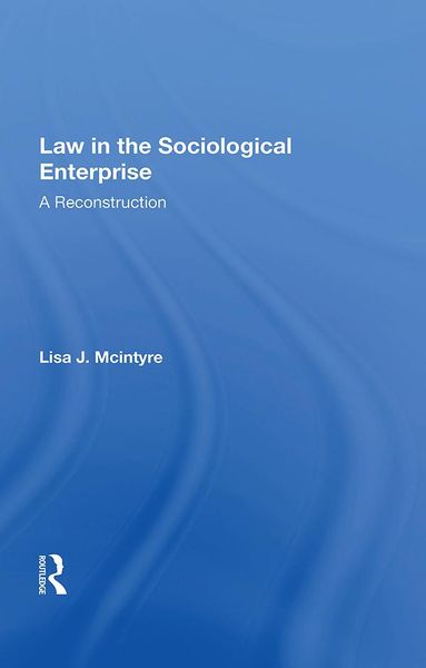 Produktbild: Law In The Sociological Enterprise