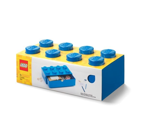 Produktbild: LEGO&reg; Schubladenelement 8 Noppen Blau