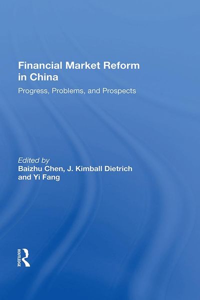 Produktbild: Financial Market Reform In China