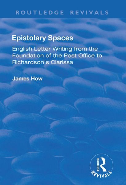 Produktbild: Epistolary Spaces