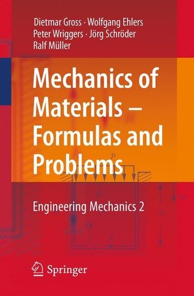 Produktbild: Mechanics of Materials &ndash; Formulas and Problems