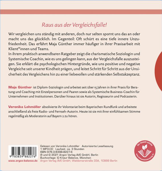 Produktbild: Vergleiche dich nicht, sei du selbst