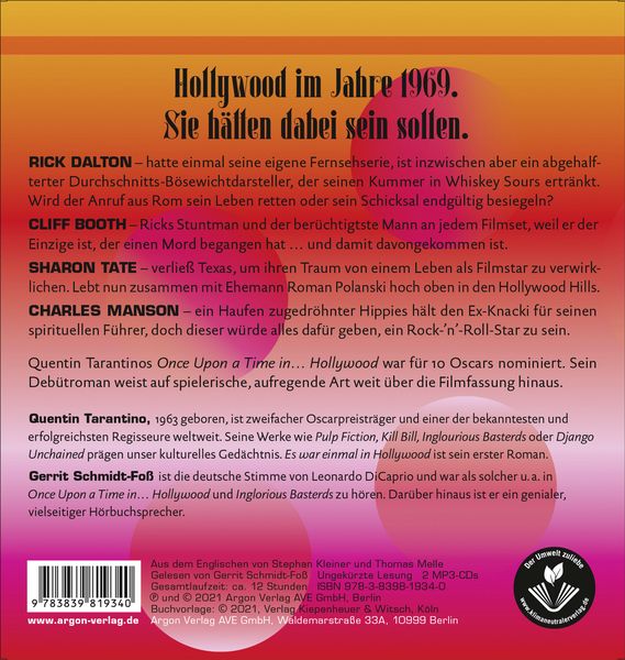 Produktbild: Es war einmal in Hollywood