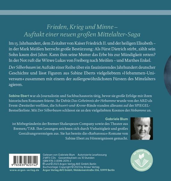 Produktbild: Der Silberbaum. Die siebente Tugend