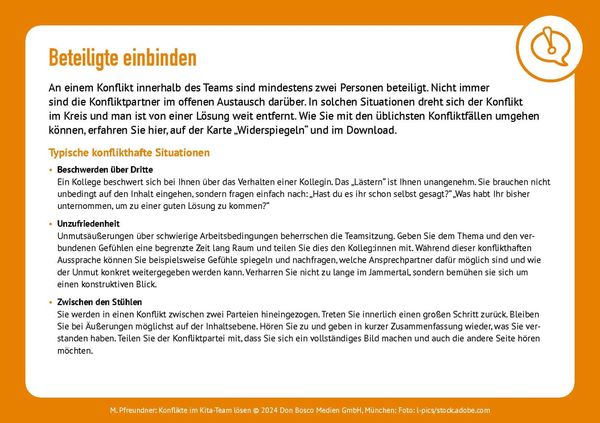 Produktbild: Konflikte im Kita-Team l&ouml;sen