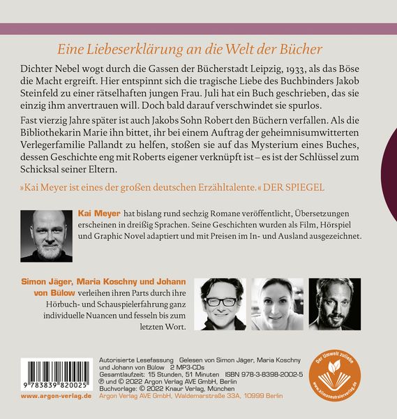Produktbild: Die B&uuml;cher, der Junge und die Nacht
