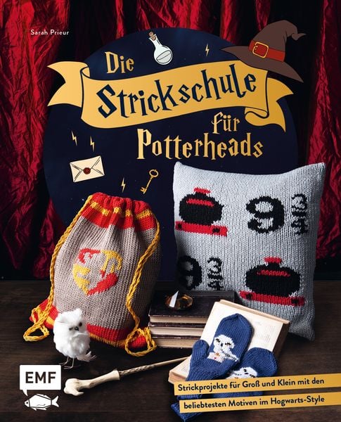 Produktbild: Die Strickschule f&uuml;r Potterheads