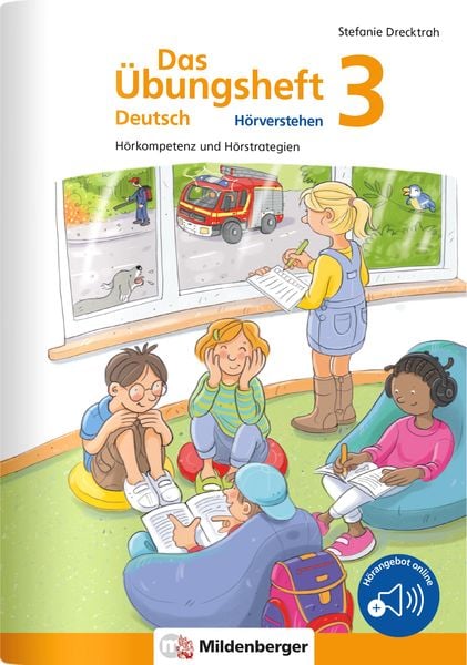 Das Übungsheft Deutsch - Hörverstehen 3, Geheftet von Stefanie Drecktrah, Mildenberger Verlag GmbH, 978-3-619-34178-8
