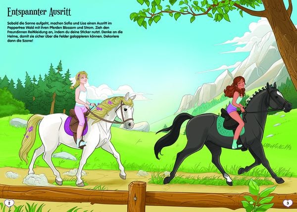Produktbild: Schleich&reg; Horse Club&trade; &ndash; Glitzer-Anziehsticker